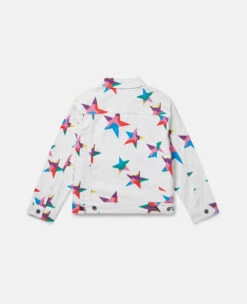 STELLA MCCARTNEY Star Print Denim Jacket -Stella Mccartney Store a7dc9c04765bb22674bd5016e3e4f925f7a4f003 K01141PK03019011 p