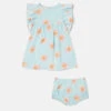 STELLA MCCARTNEY Smiley Flower Print Dress And Bloomers Set -Stella Mccartney Store a8a364eda720eaa356107b91d0a617c4d20f70b2 K01386PK03588475 C