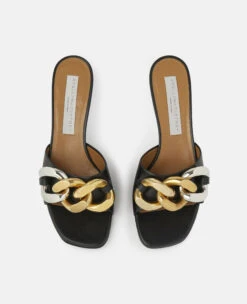 STELLA MCCARTNEY Falabella Kitten Mules -Stella Mccartney Store adbeb6741a4321b497738d37d8e818b4f3f6dca7 810013W1CU01000 P