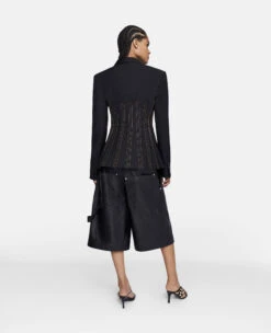 STELLA MCCARTNEY Contrast Stitch Corset Blazer 8 STELLA MCCARTNEY Contrast Stitch Corset Blazer -Stella Mccartney Store aee66f82e3816d65cb034e9d25da9135553d9cad 6500443BU6551000 G