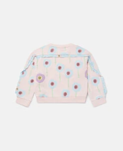STELLA MCCARTNEY Graphic Flower Print Frill Trim Sweatshirt 8 STELLA MCCARTNEY Graphic Flower Print Frill Trim Sweatshirt -Stella Mccartney Store af8a3d4413fd208d1367cc53670b195b91521d76 K02016PK04018434 P
