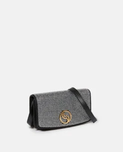STELLA MCCARTNEY S-Wave Crystal Hotfix Wallet On Strap -Stella Mccartney Store b11a7baea4834b4c9deaf70cdf2ccb514d7957b3 7B0036WP02041000 P
