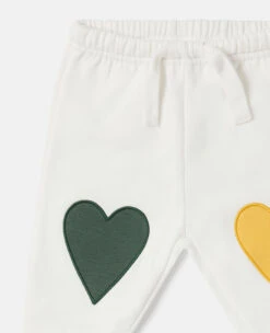 STELLA MCCARTNEY Heart Patch Joggers -Stella Mccartney Store b1a30c486590c15b5e745a2a626b1a2cd1867e8e K01418PK03029002 G