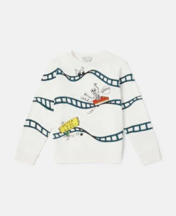 STELLA MCCARTNEY Rollercoaster Print Sweatshirt