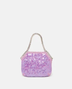 STELLA MCCARTNEY Falabella Sequinned Mini Shoulder Bag 8 STELLA MCCARTNEY Falabella Sequinned Mini Shoulder Bag -Stella Mccartney Store b3567a26991948ca58fd8ac81923e26c06d7fc7b 700109WP01865310 K