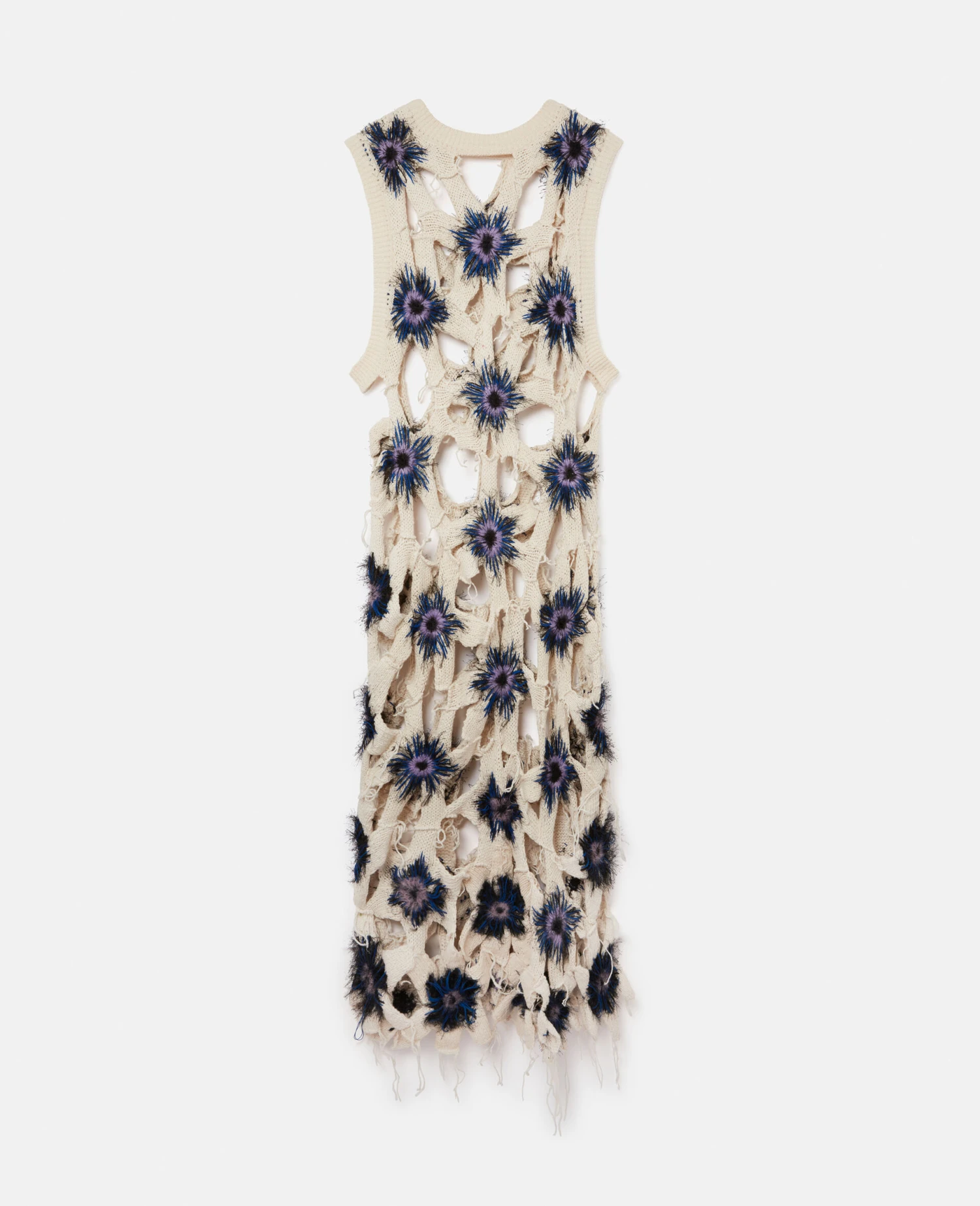 STELLA MCCARTNEY Rewild Flower Patchwork Midi Dress 3 STELLA MCCARTNEY Rewild Flower Patchwork Midi Dress