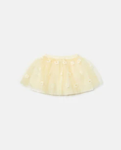 STELLA MCCARTNEY Daisy Embroidery Tulle Skirt -Stella Mccartney Store b51f7feaa56068f740d1cfc2d196a3f2369ba35a K01948PK03767014 P