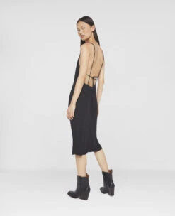 STELLA MCCARTNEY V Mesh Compact Crepe Slip Dress 8 STELLA MCCARTNEY V Mesh Compact Crepe Slip Dress -Stella Mccartney Store b76b5d647a4f0cb2eac9d8618fcafd27ce1c3f02 6A01573AU3541000 G