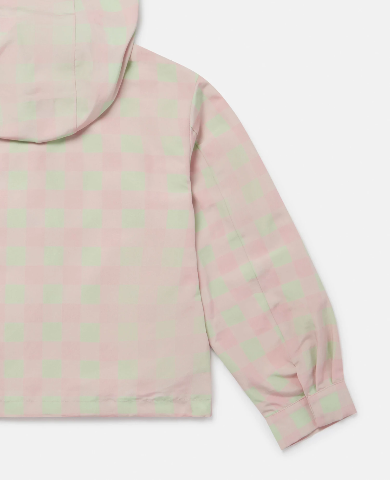 STELLA MCCARTNEY Gingham Check Hooded Jacket 6 STELLA MCCARTNEY Gingham Check Hooded Jacket - Image 4