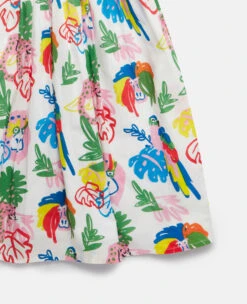 STELLA MCCARTNEY Jungle Print Puff Sleeve Dress -Stella Mccartney Store b8281a22605cdbe8d086b1accfbbf515d4de6cc4 K01394PK03639002 Y