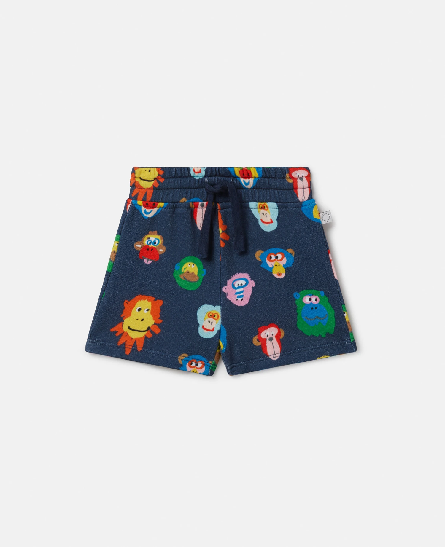 STELLA MCCARTNEY Baby Monkey Print Sweat Shorts 3 STELLA MCCARTNEY Baby Monkey Print Sweat Shorts