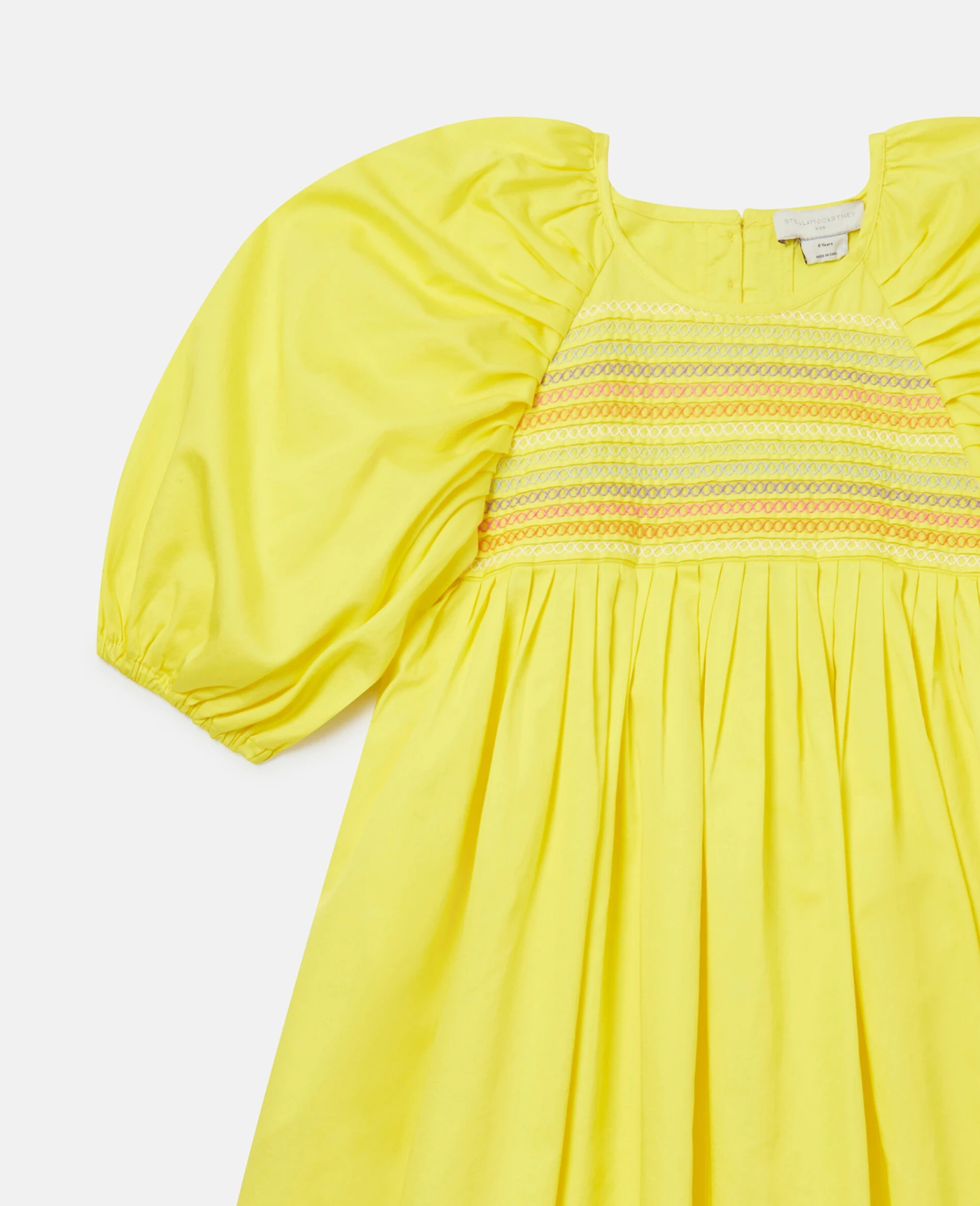 STELLA MCCARTNEY Flower Line Embroidery Smock Dress 4 STELLA MCCARTNEY Flower Line Embroidery Smock Dress - Image 2