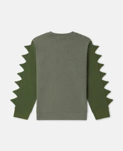 STELLA MCCARTNEY Double Gecko Spike Sweatshirt 8 STELLA MCCARTNEY Double Gecko Spike Sweatshirt -Stella Mccartney Store ba37e5a512a715d4498b6b926c57f96c66036637 K01408PK03023000 P