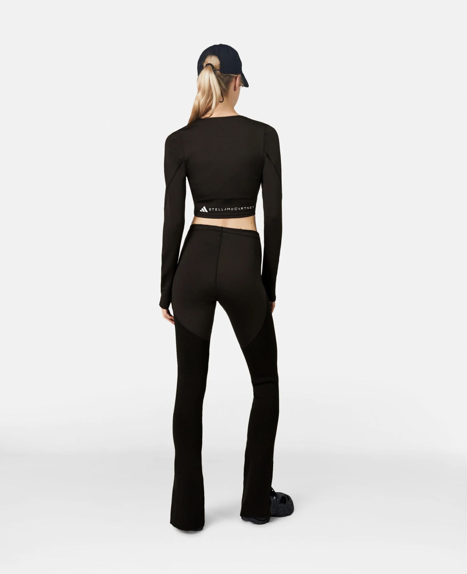 STELLA MCCARTNEY TrueStrength Flat Knit Flared Leggings 5 STELLA MCCARTNEY TrueStrength Flat Knit Flared Leggings - Image 3