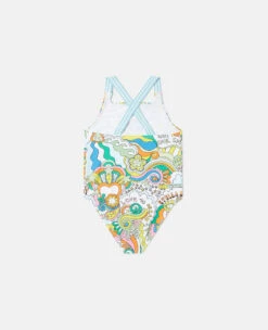STELLA MCCARTNEY 'Love To Dream' Print Swimsuit -Stella Mccartney Store bd845911899f6f49bed54bc06c55bace35d3d570 K01528PK03929002 P
