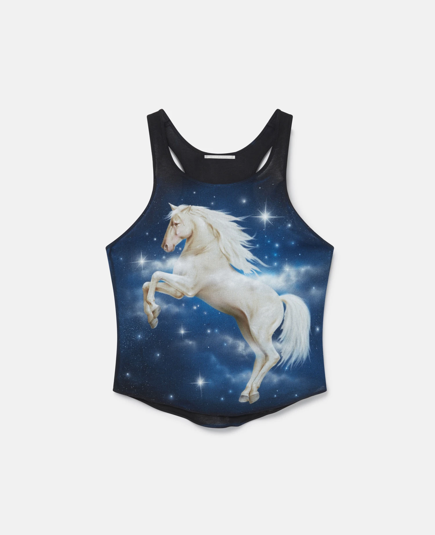 STELLA MCCARTNEY Space Horse Airbrush Print Tank Top 3 STELLA MCCARTNEY Space Horse Airbrush Print Tank Top