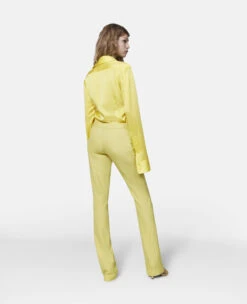 STELLA MCCARTNEY Double Pocket Satin Shirt -Stella Mccartney Store c06ff21d048111b3f805c9ee53f162a2f6c0b309 6200463BU3707201 G