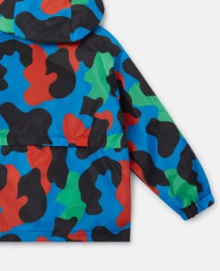 STELLA MCCARTNEY Camouflage Print Hooded Jacket -Stella Mccartney Store c4795850d6ad31dd209ea92076ebfd4c83b952e8 K01802PK04568475 Y