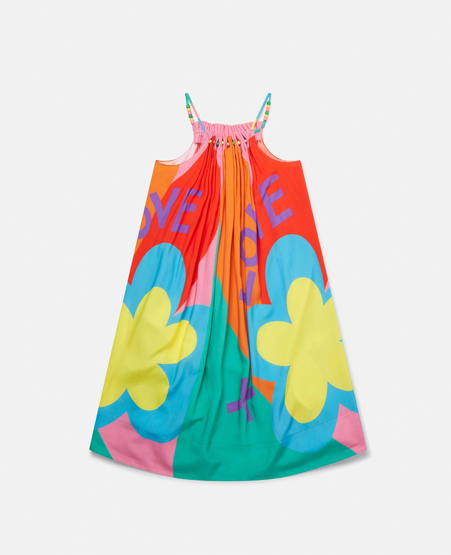 STELLA MCCARTNEY Beaded Love Graphic Print Cami Dress 5 STELLA MCCARTNEY Beaded Love Graphic Print Cami Dress - Image 3