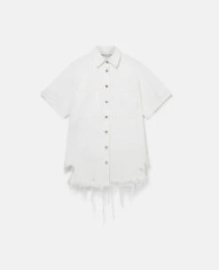 STELLA MCCARTNEY Distressed Denim Shirt