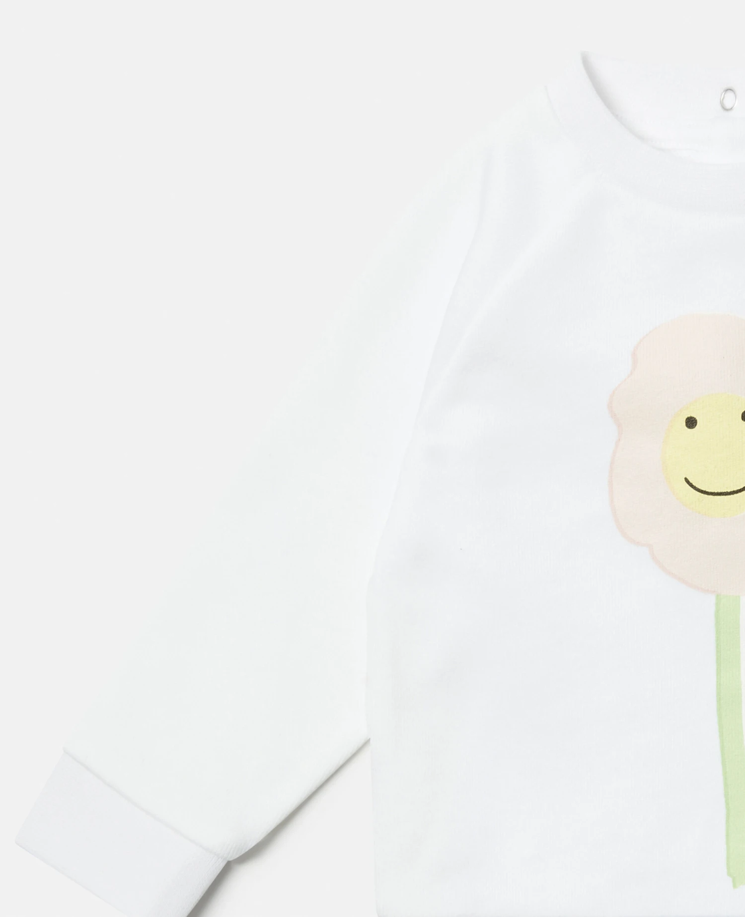 STELLA MCCARTNEY Smiley Flower Motif Sweatshirt 4 STELLA MCCARTNEY Smiley Flower Motif Sweatshirt - Image 2