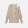 STELLA MCCARTNEY Seed Cotton Knit Jumper -Stella Mccartney Store c89505d64980a3c62de665b8a4bb5c365b9796ff 6K04313S24042589 C