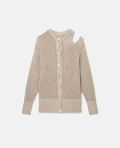 STELLA MCCARTNEY Seed Cotton Knit Jumper
