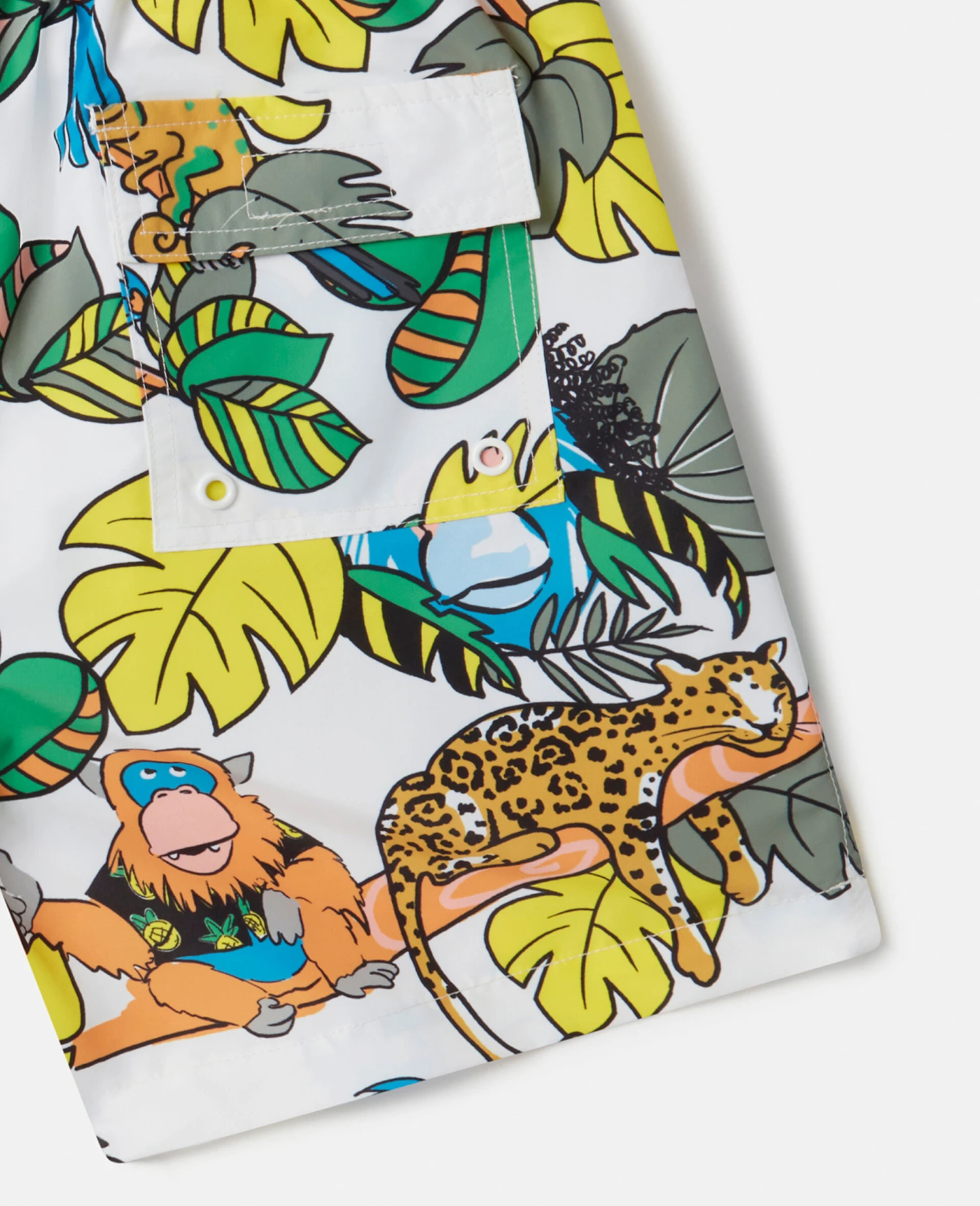 STELLA MCCARTNEY Jungle Print Swim Shorts 6 STELLA MCCARTNEY Jungle Print Swim Shorts - Image 4