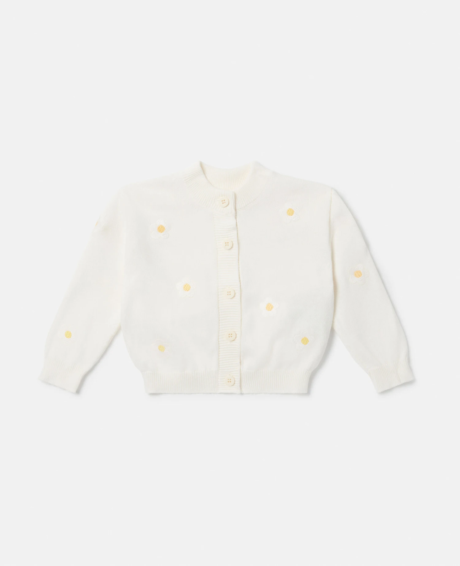 STELLA MCCARTNEY Daisy Embroidery Cardigan 3 STELLA MCCARTNEY Daisy Embroidery Cardigan