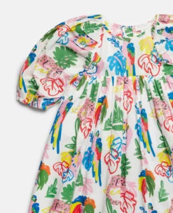 STELLA MCCARTNEY Jungle Print Puff Sleeve Dress -Stella Mccartney Store cc143d4c80698ae5eb5725005ccb92965353e931 K01394PK03639002 G