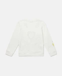 STELLA MCCARTNEY 'Love To Dream' Embroidered Longline Sweatshirt 8 STELLA MCCARTNEY 'Love To Dream' Embroidered Longline Sweatshirt -Stella Mccartney Store ce18901228698f11115a6275cac9dea757411f8a K01403PK03029002 P