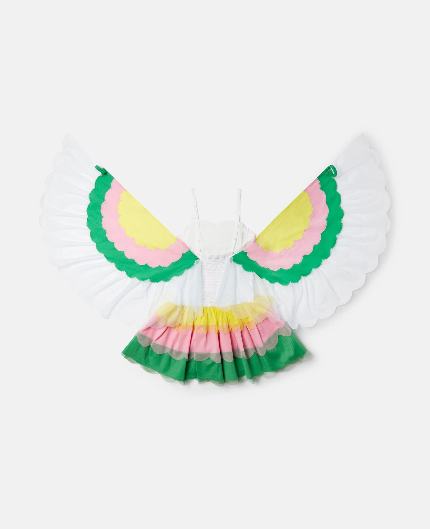 STELLA MCCARTNEY Parrot Embroidery Tulle Dress With Wings 5 STELLA MCCARTNEY Parrot Embroidery Tulle Dress With Wings - Image 3