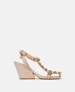 STELLA MCCARTNEY Cowboy T-Bar Heeled Sandals