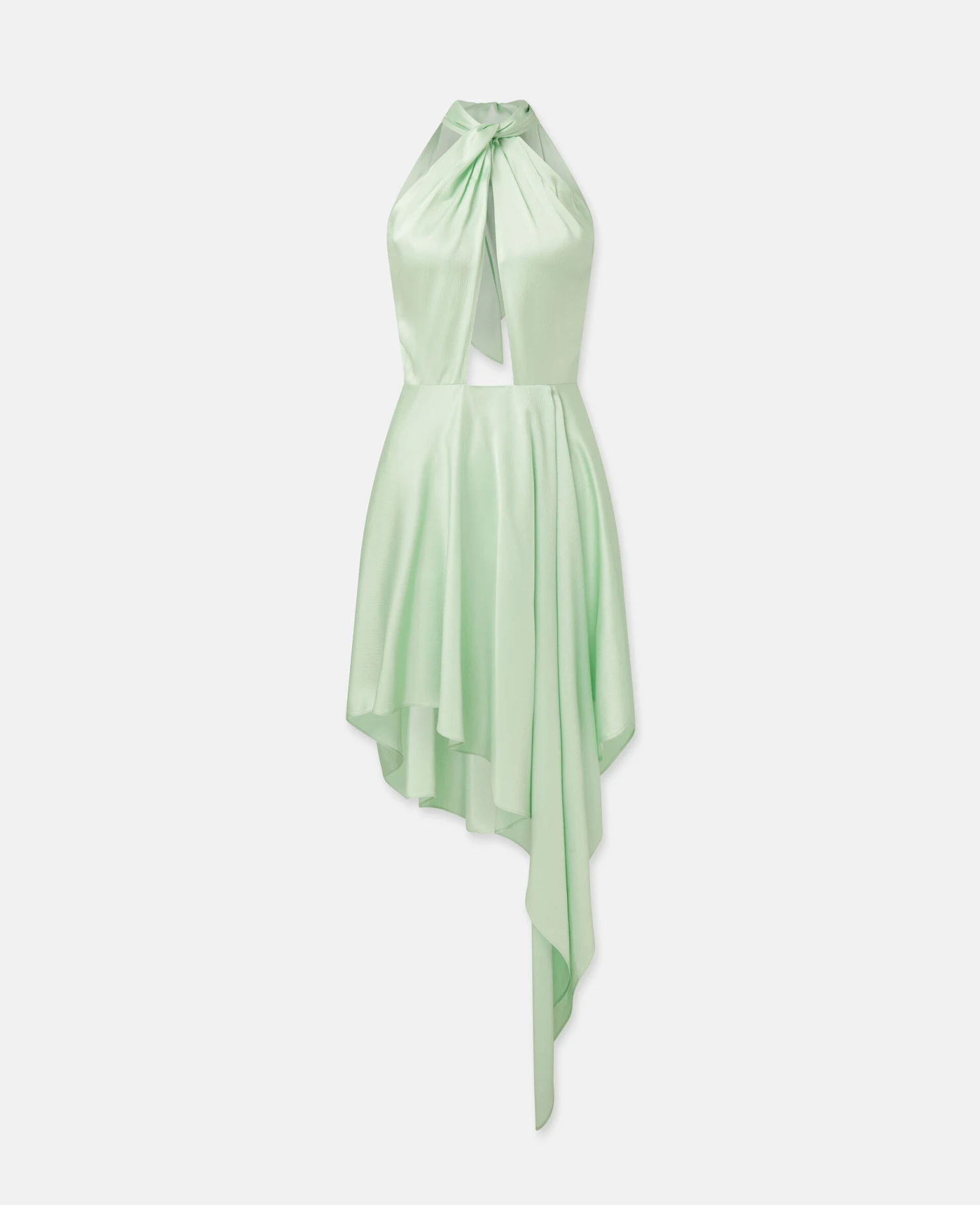 STELLA MCCARTNEY Halterneck Asymmetric Midi Dress 3 STELLA MCCARTNEY Halterneck Asymmetric Midi Dress