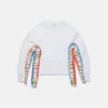 STELLA MCCARTNEY Rainbow Logo Tape Sweatshirt -Stella Mccartney Store d761f6fee099cecf68f435838a2ea851d3b9014f K01320PK03029000 C