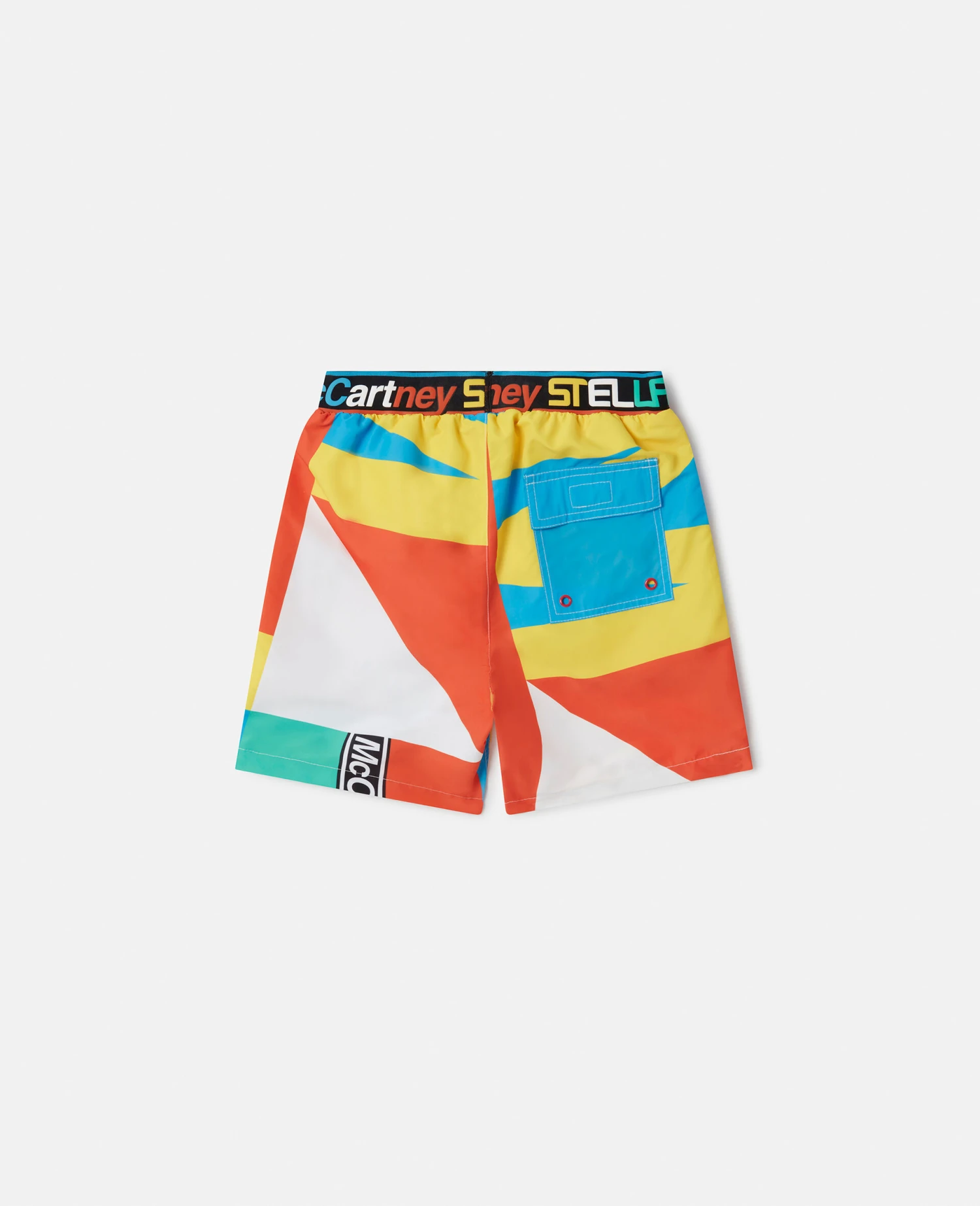 STELLA MCCARTNEY Geometric Print Active Swim Shorts 5 STELLA MCCARTNEY Geometric Print Active Swim Shorts - Image 3