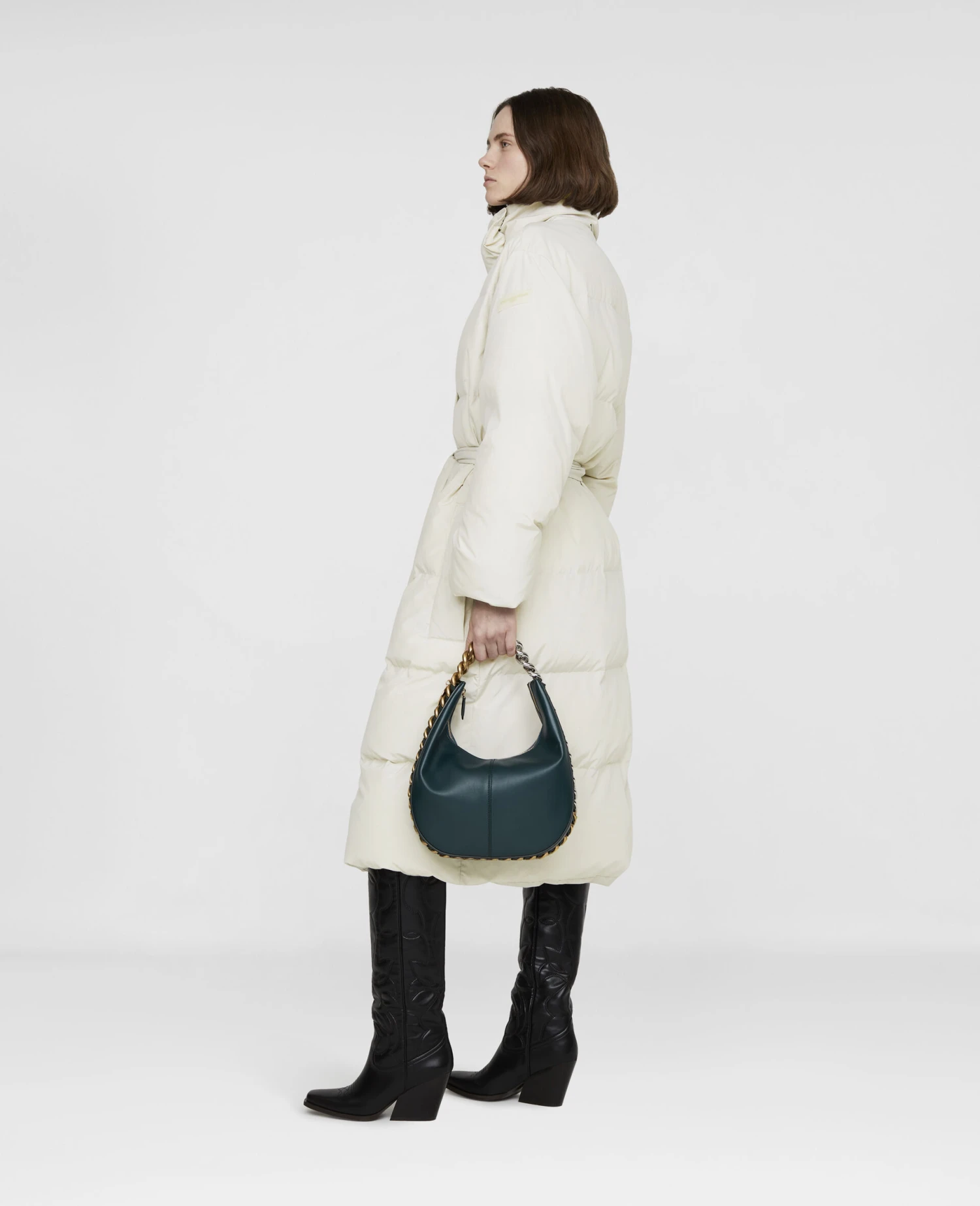 STELLA MCCARTNEY Frayme Small Zipped Shoulder Bag 4 STELLA MCCARTNEY Frayme Small Zipped Shoulder Bag - Image 2