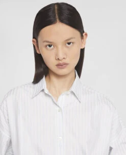 STELLA MCCARTNEY S-Wave Striped Cotton Jacquard Shirt -Stella Mccartney Store db456e7c34222919e4b8270960122f881985a59c 6200253BU1034872 P