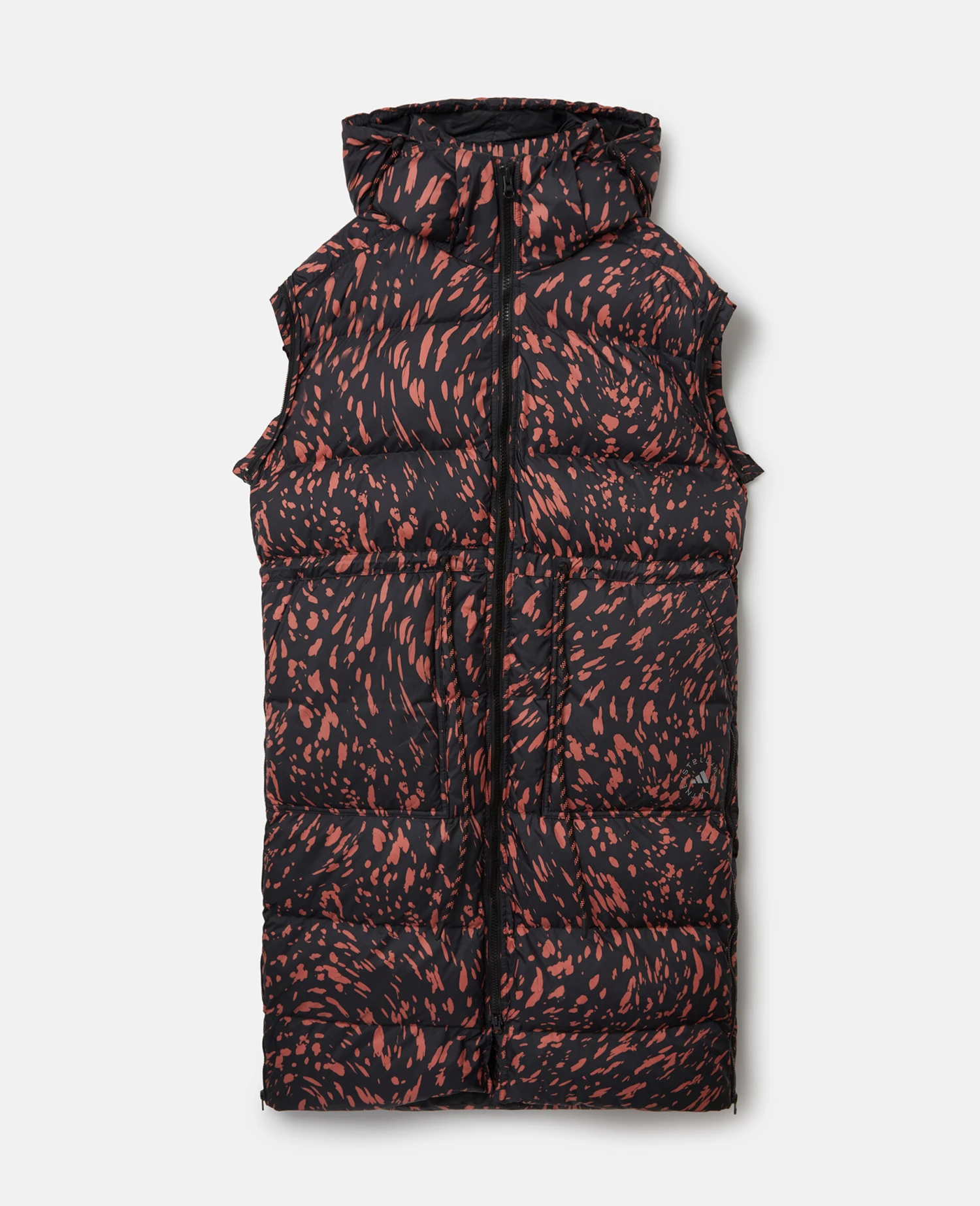 STELLA MCCARTNEY Sea Spray Print Long Puffer Jacket 5 STELLA MCCARTNEY Sea Spray Print Long Puffer Jacket - Image 3