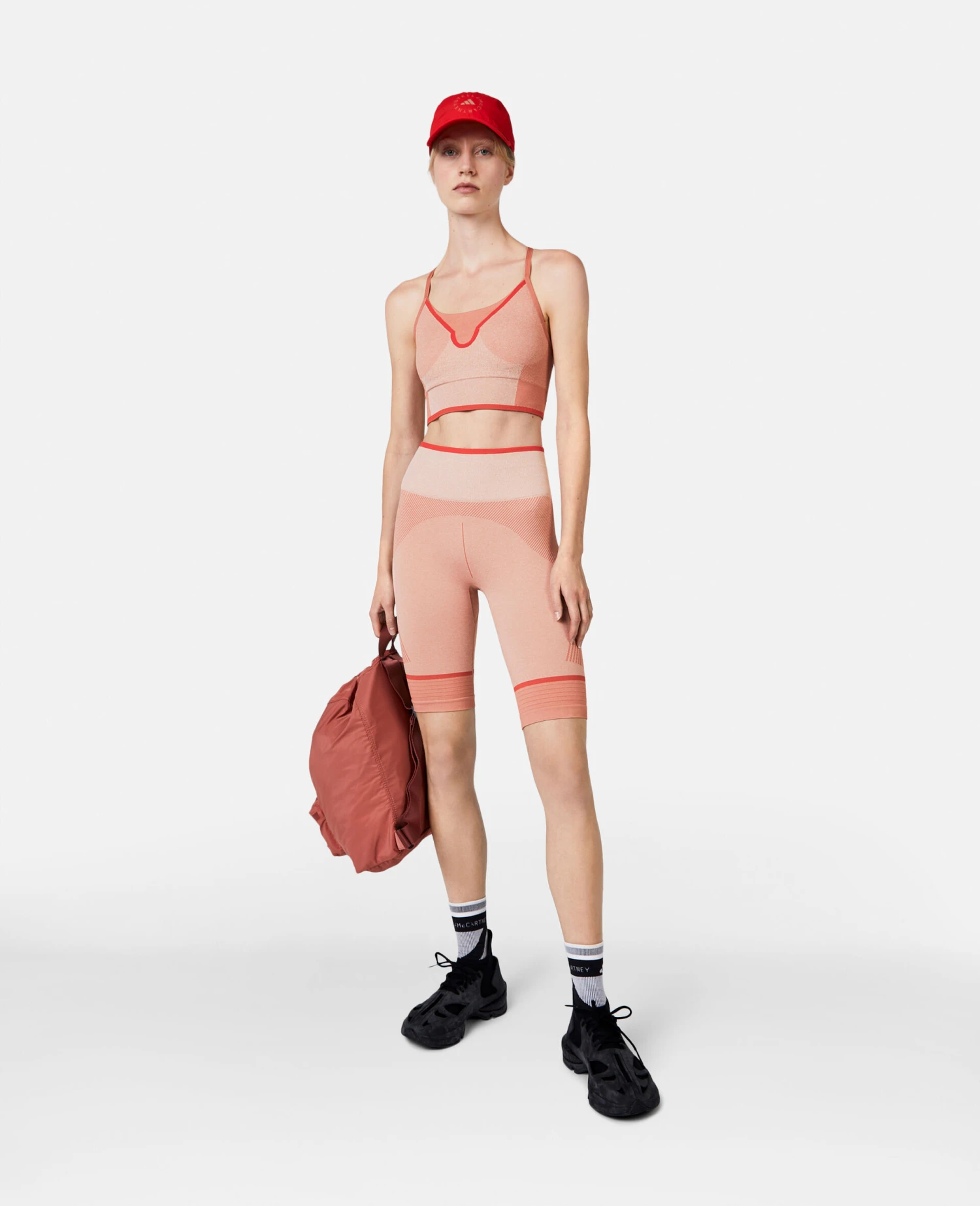 STELLA MCCARTNEY TrueStrength Seamless Yoga Medium Support Sports Bra 4 STELLA MCCARTNEY TrueStrength Seamless Yoga Medium Support Sports Bra - Image 2