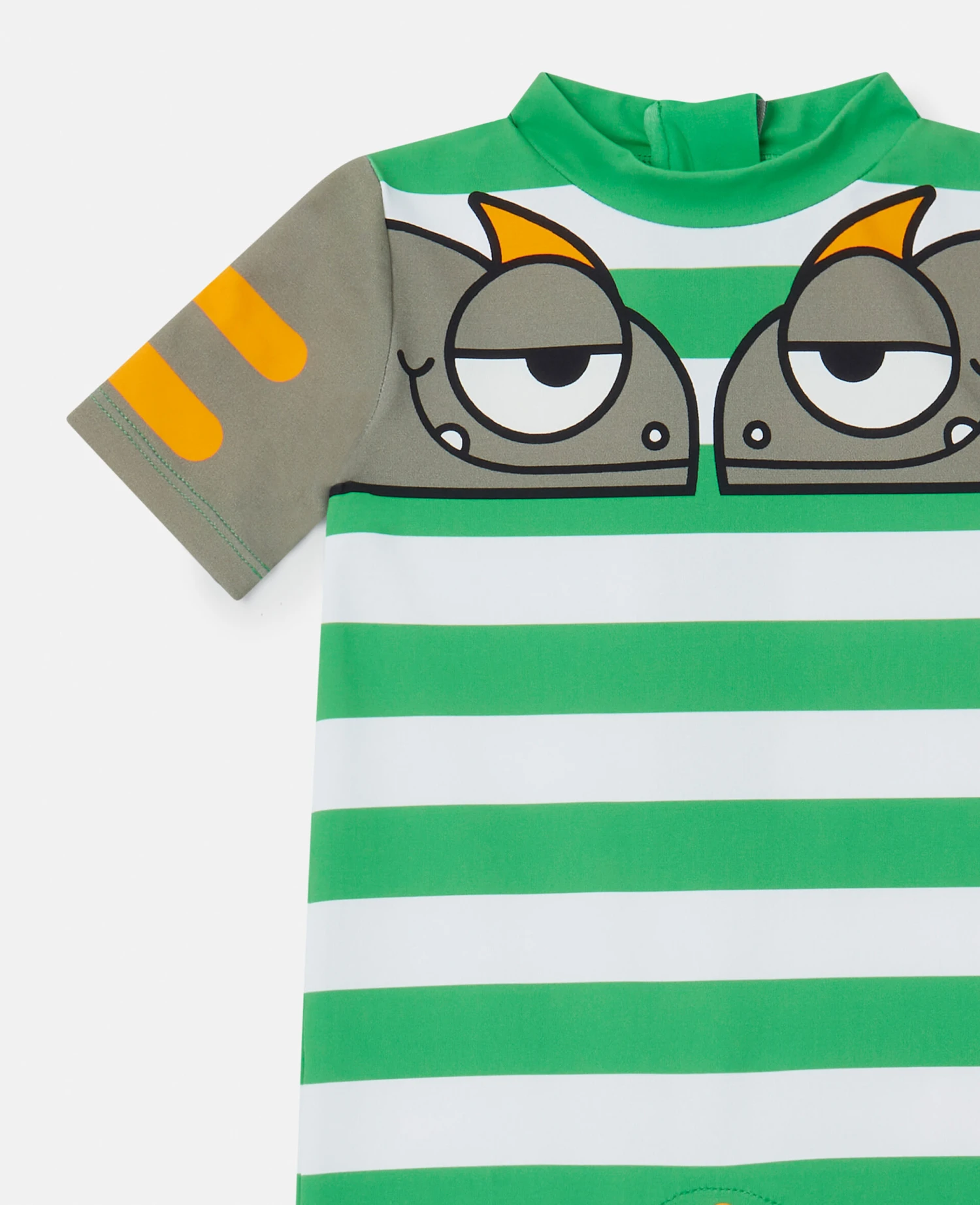 STELLA MCCARTNEY Double Gecko Striped Swimsuit 4 STELLA MCCARTNEY Double Gecko Striped Swimsuit - Image 2