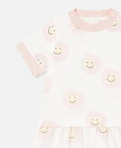 STELLA MCCARTNEY Smiley Flower Print T-Shirt Dress -Stella Mccartney Store eade6ce6993ac59f37195577d3c8acec9cb14d35 K01389PK03599002 G