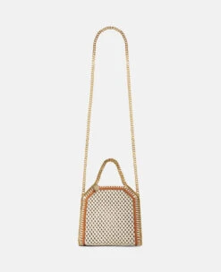 STELLA MCCARTNEY Falabella Rope Mesh Tiny Tote Bag