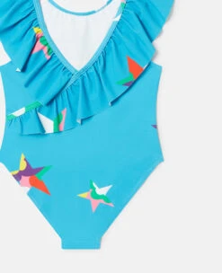STELLA MCCARTNEY Star Print Ruffle Swimsuit -Stella Mccartney Store ee9da4a9724e0eb2850b30c4603152cba6e01013 K01958PK03504741 Y