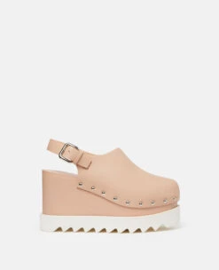 STELLA MCCARTNEY Elyse Slingback Platform Clogs