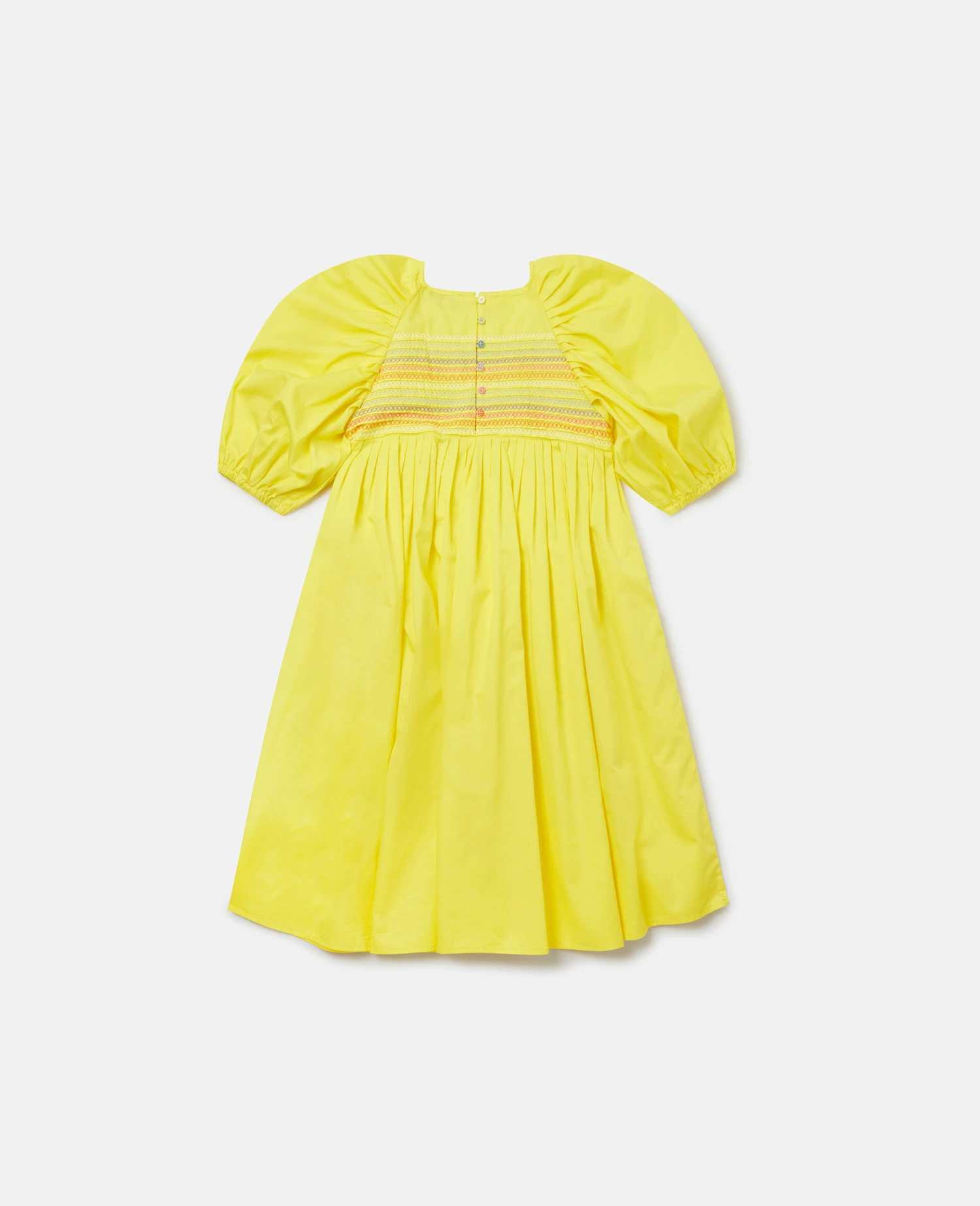 STELLA MCCARTNEY Flower Line Embroidery Smock Dress 5 STELLA MCCARTNEY Flower Line Embroidery Smock Dress - Image 3