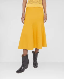 STELLA MCCARTNEY Compact Knit Midi Skirt 9 STELLA MCCARTNEY Compact Knit Midi Skirt -Stella Mccartney Store f1b6d91b4a2a509cc04d9c2bfc44e0e994c9112d 6K0321S20767102 P