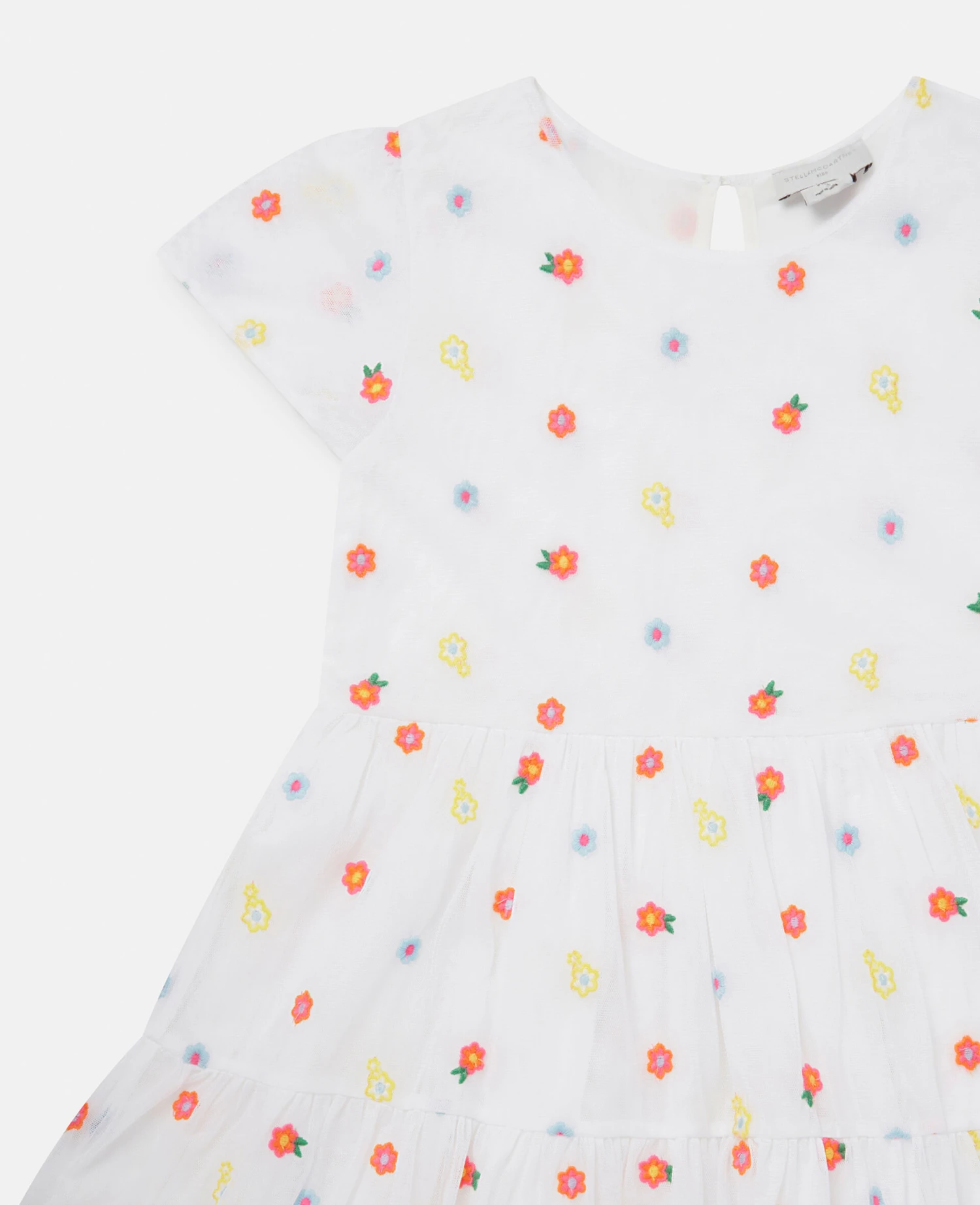 STELLA MCCARTNEY Flower Embroidery Tulle Dress 4 STELLA MCCARTNEY Flower Embroidery Tulle Dress - Image 2