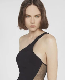 STELLA MCCARTNEY Stretch Cady One-Shoulder Dress 9 STELLA MCCARTNEY Stretch Cady One-Shoulder Dress -Stella Mccartney Store f4909544dce5bb22ece3913b751412d7feb9e76b 6A0132SCA061000 P