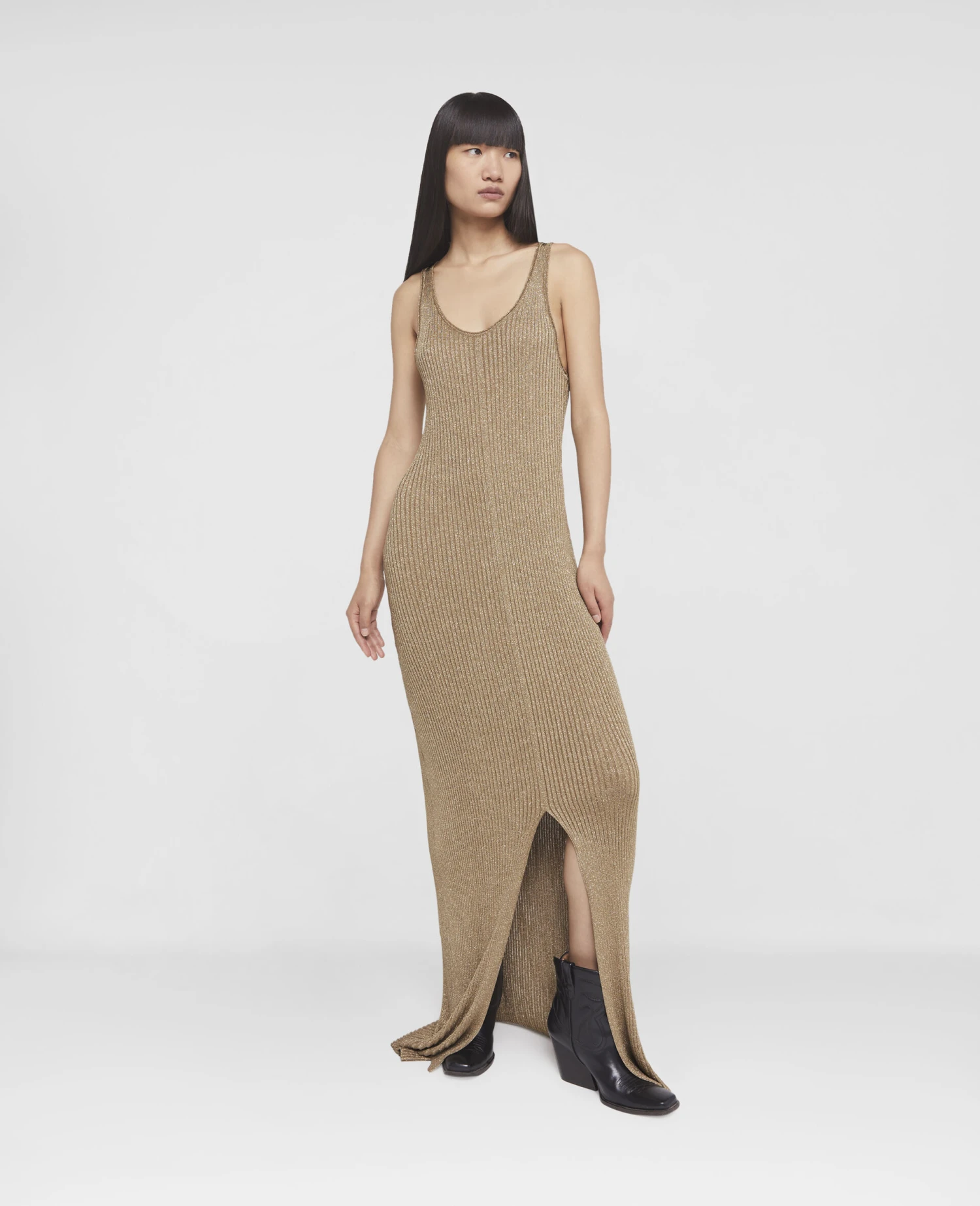 STELLA MCCARTNEY Sparkle Knit Floor-Length Dress 4 STELLA MCCARTNEY Sparkle Knit Floor-Length Dress - Image 2